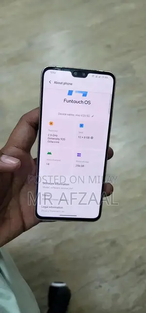 vivo V23 ram 12+8/ 256 gb good Condition