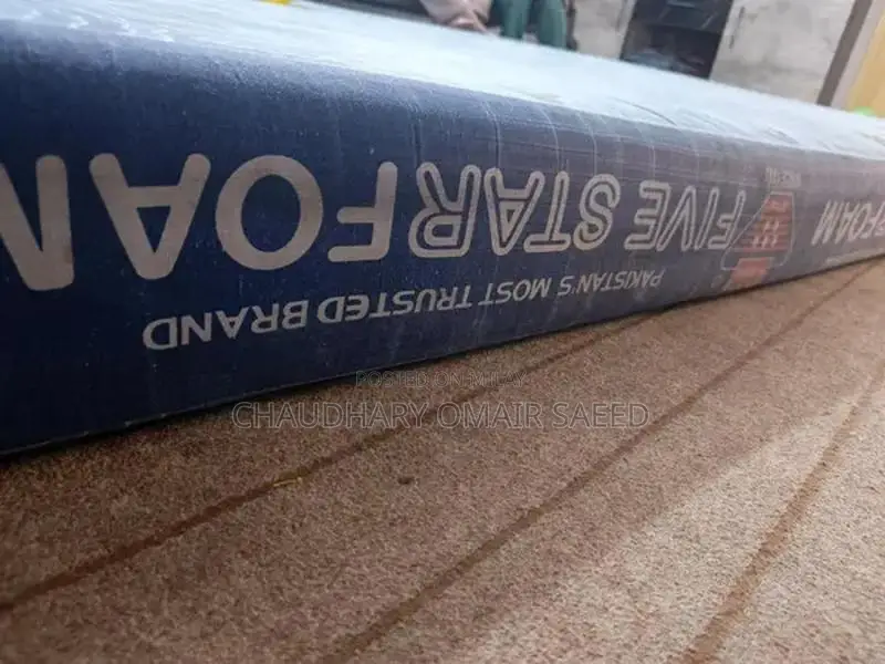 Alkhair Five Star 6 inch Foam Mattress 2 years used warranty available