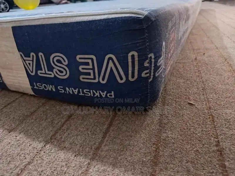 Alkhair Five Star 6 inch Foam Mattress 2 years used warranty available