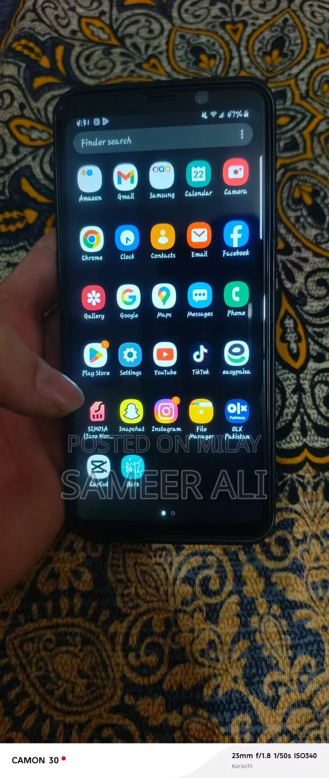 Samsung Galaxy S9 Plus 64 GB Black