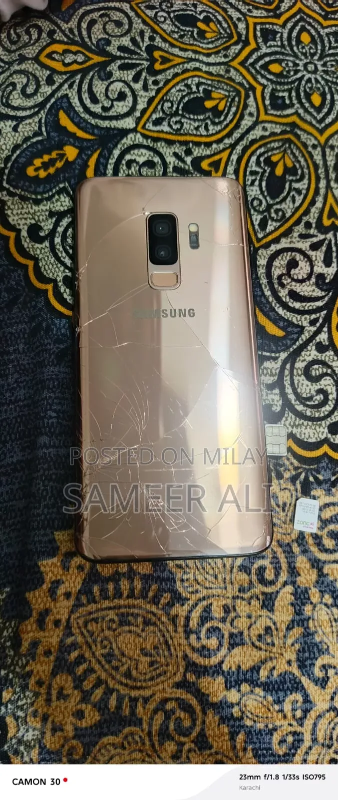 Samsung Galaxy S9 Plus 64 GB Black