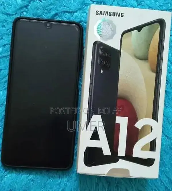 Samsung Galaxy A12 Smartphone 4GB RAM 64GB Storage