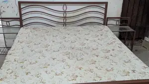 Complete Bedroom Set with Side Table and Mattresses