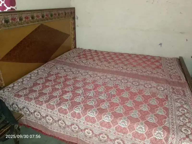 Used Bed with Mattress in Good Condition