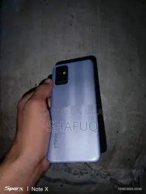 Infinix Note 10 Smartphone with Original Box and Panel