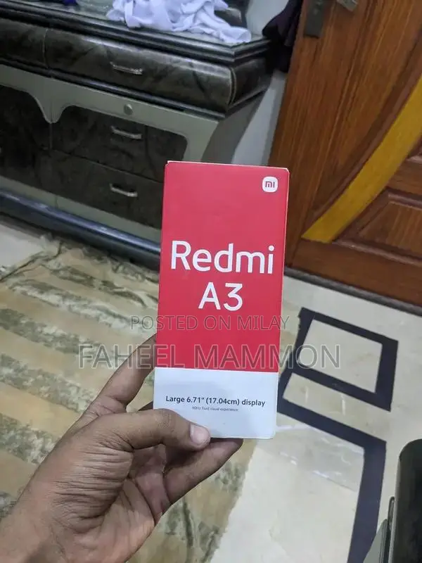 Redmi A3 Smartphone with Original Box