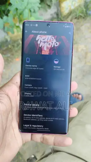 Powerful Moto Edge 50 Fusion Smartphone with High-End Camera