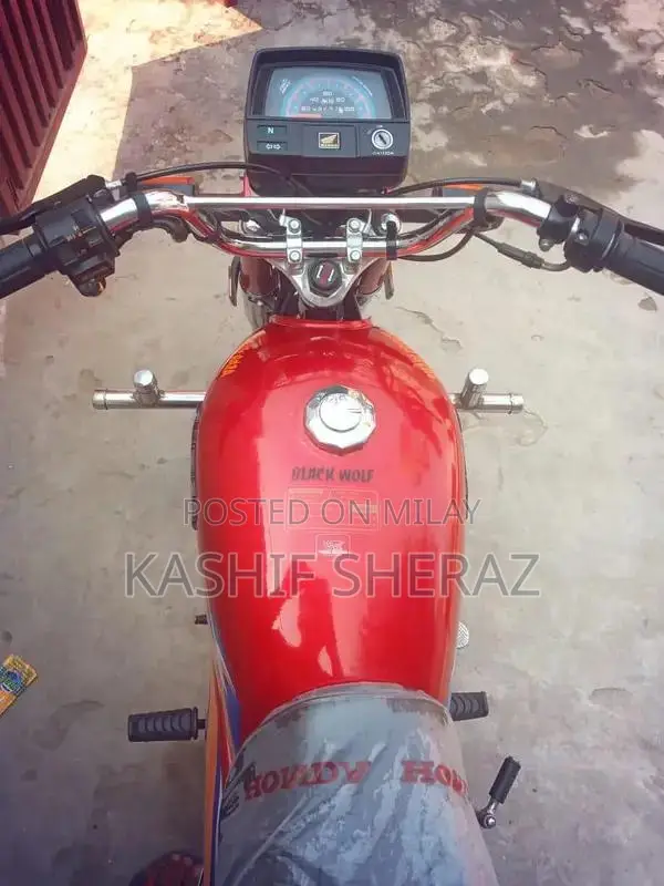 Honda 70 Safari Style Motorcycle - Low Mileage