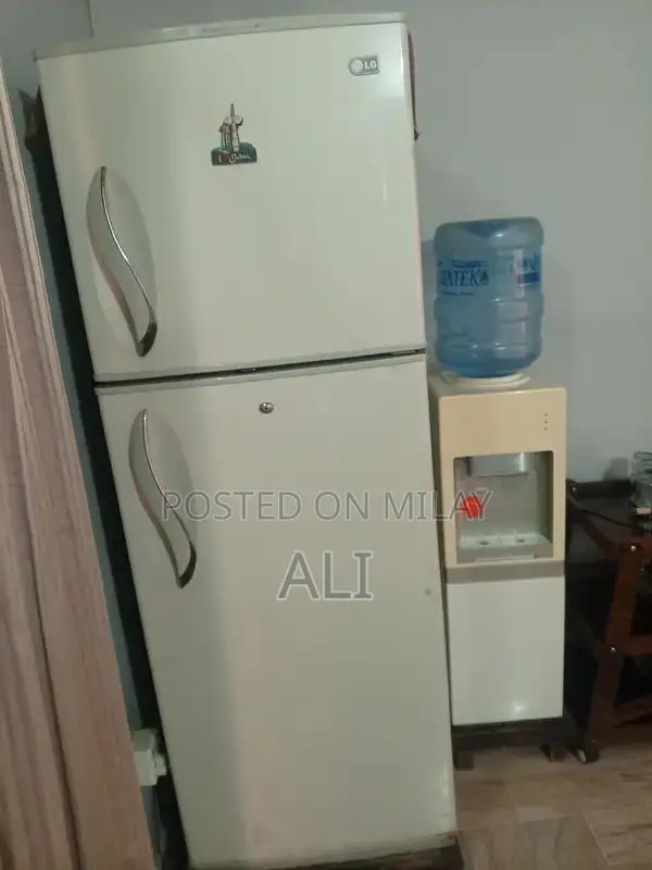 Large LG Refrigerator - Spacious and in Good Condition