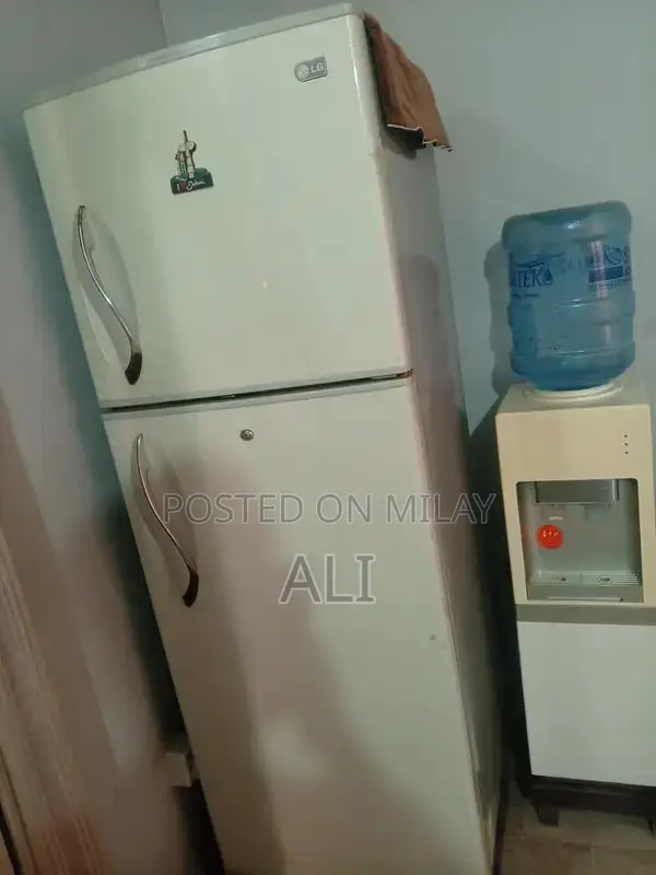 Large LG Refrigerator - Spacious and in Good Condition