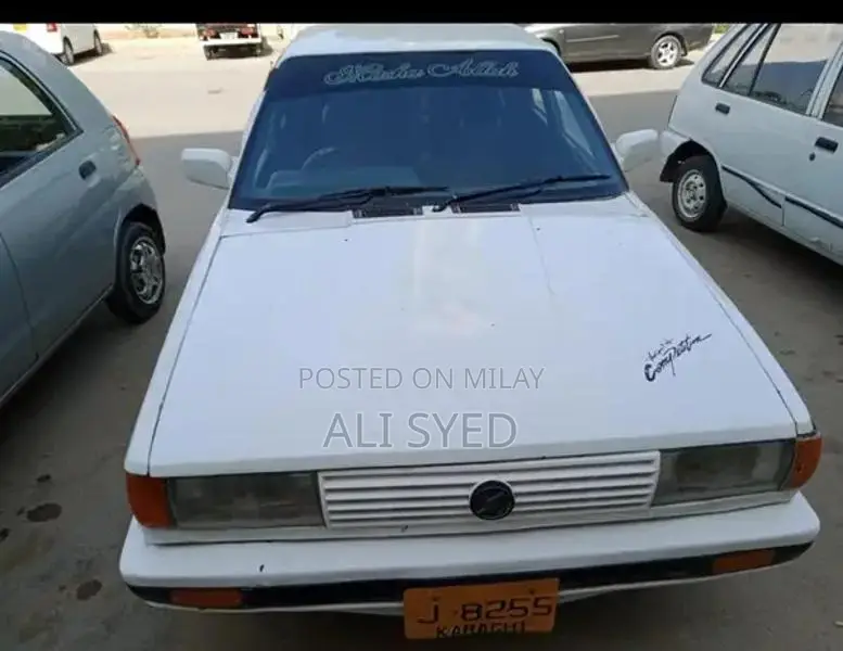 Classic 1989 Nissan Sunny Sedan - Family Car with CNG/Petrol