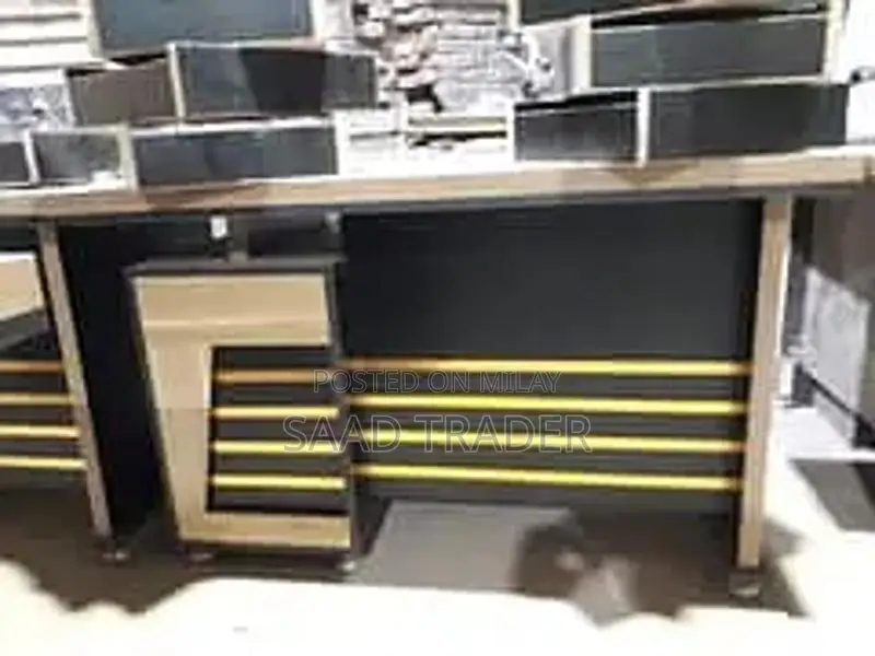 Modern Office Furniture Set: Computer Table and Chair Collection