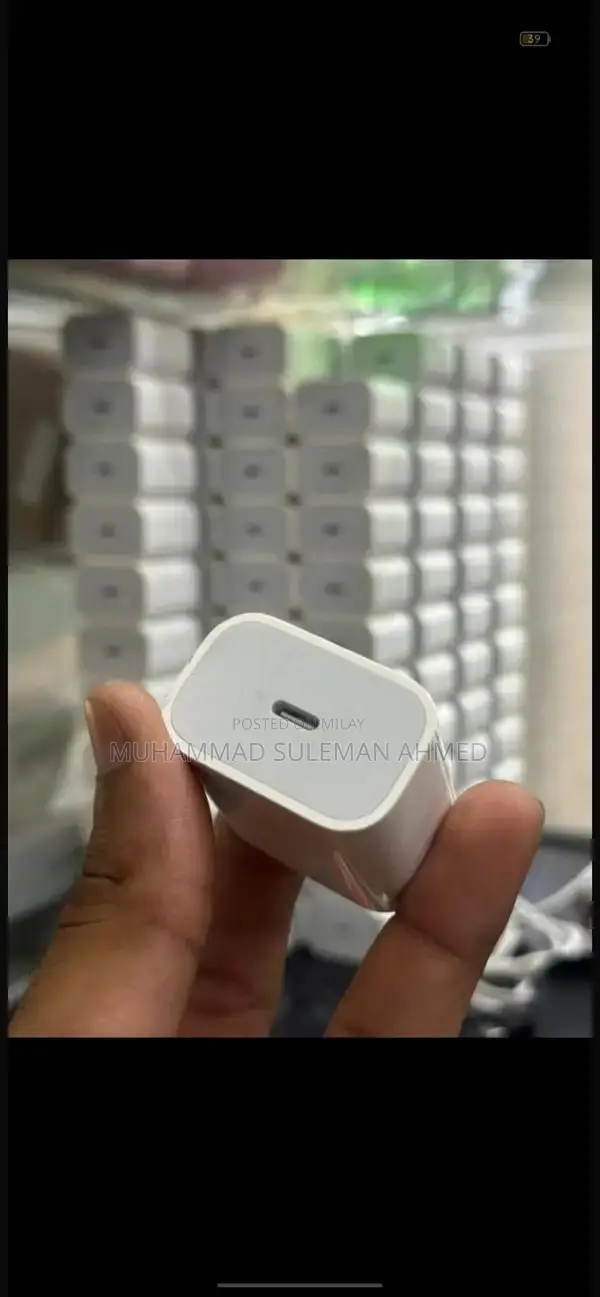 Apple 20W USB-C Charger with Lightning Cable