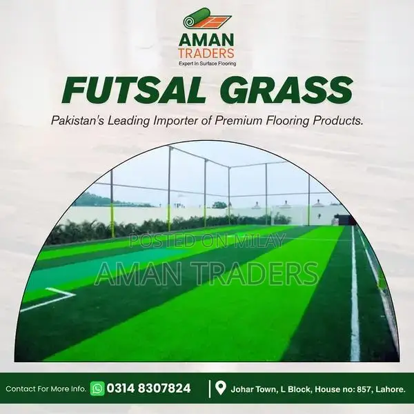 Premium Artificial Sports Grass for Futsal, Cricket, Football Fields
