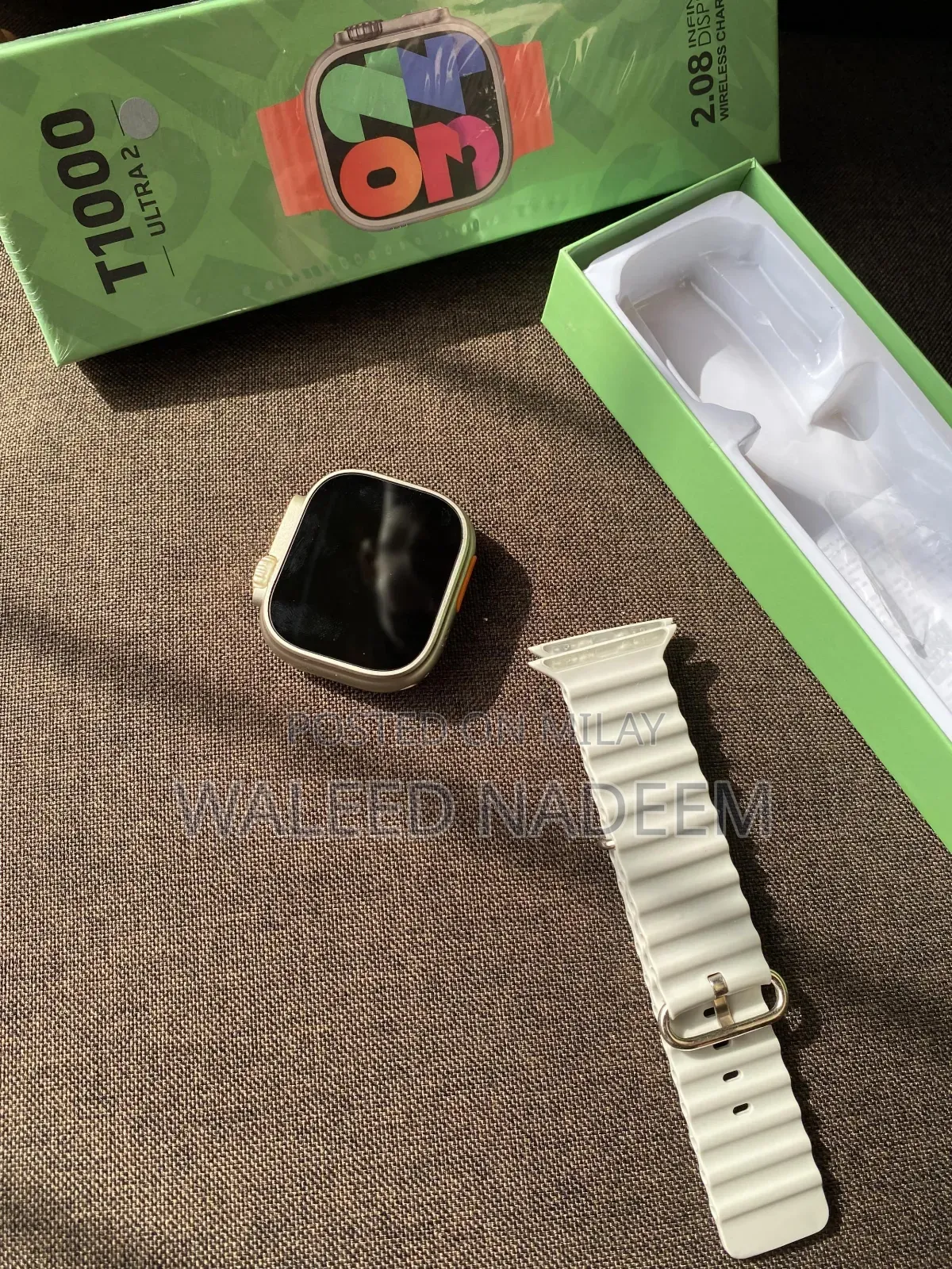 T1000 Smartwatch|Full Touch Display|Fitness Tracker|Blood Pressure