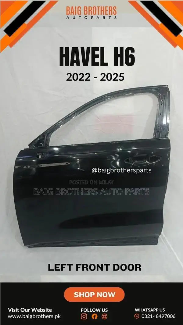 Honda Civic City Sportage Haval Sonata Mg Headlight Bonet Grill Door