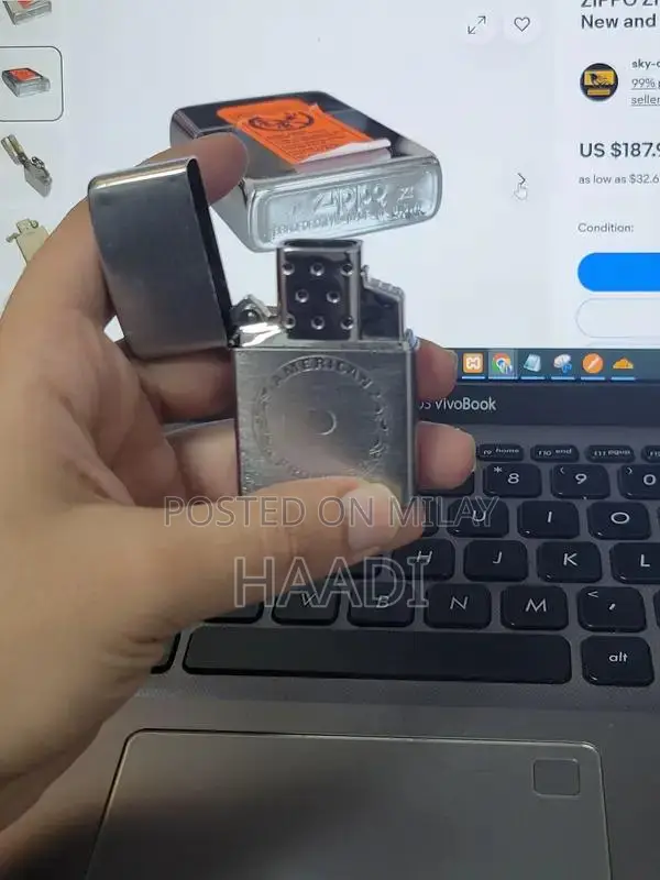 Vintage Authentic Zippo XI Lighter - Classic American Design