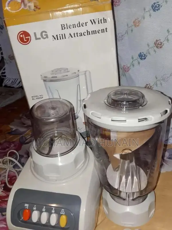 LG Multi-Function Blender with Mill and Grater Attachments