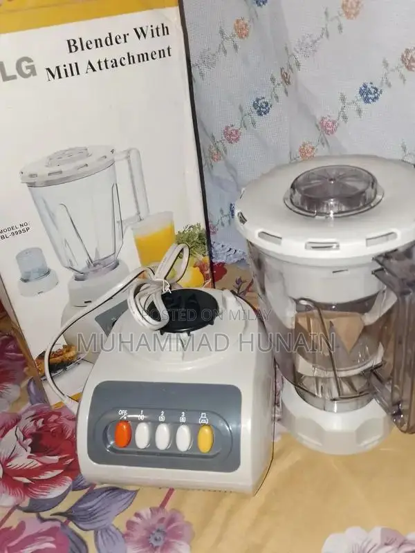 LG Multi-Function Blender with Mill and Grater Attachments