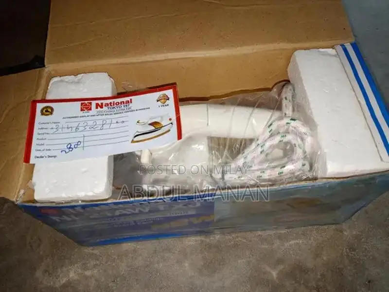 National Iron new . Made in  Malayisha