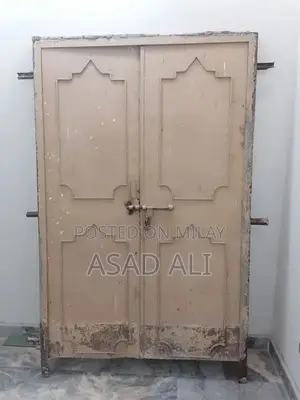 Iron Double Door - 4x6 Feet Sturdy Home Entrance