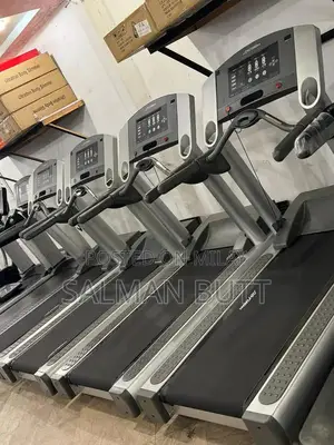 Photo - Commercial Life Fitness Treadmill for Gym and Fitness Centers