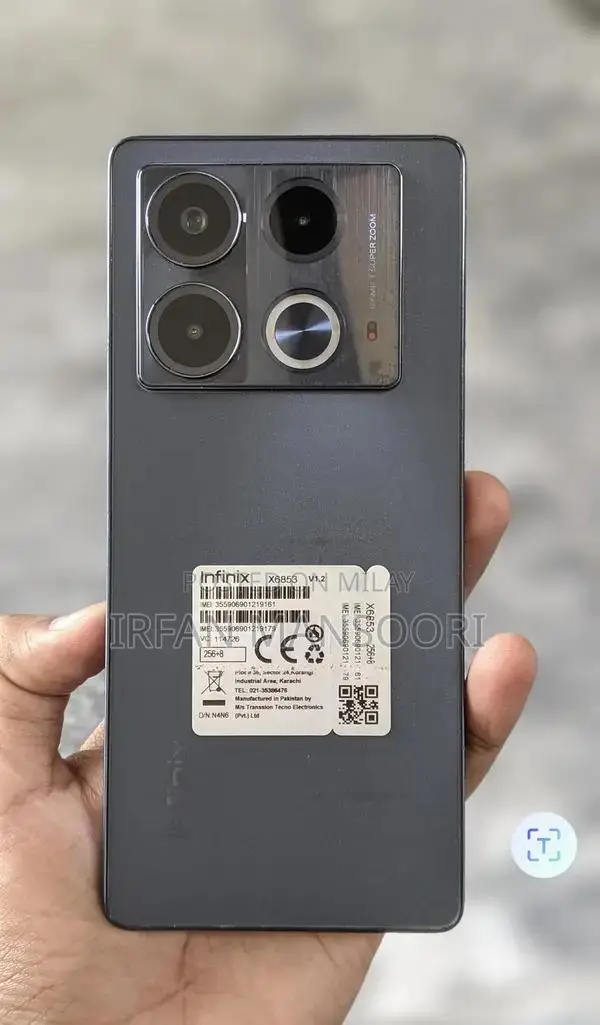 Infinix Smartphone with Original Charger and Warranty