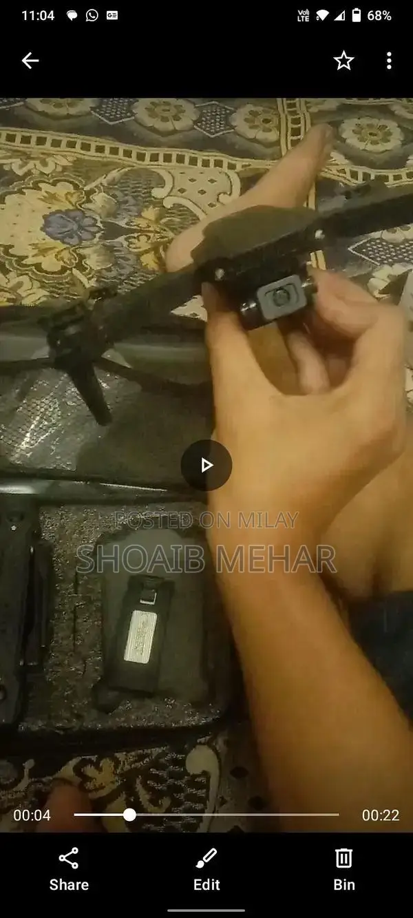 Remote Control Drone with Motor Issue