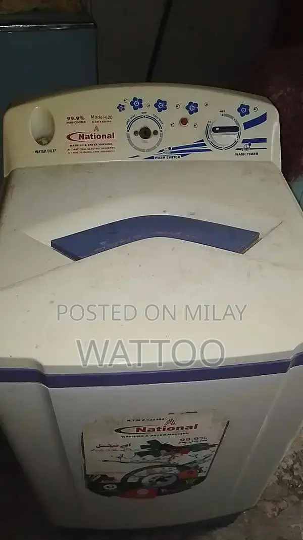 National Front Loading Washing Machine - Reliable Home Appliance