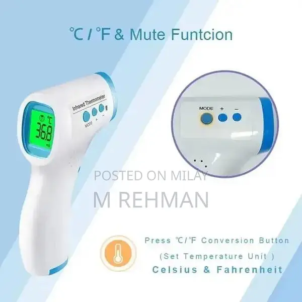 Fast Digital Infrared Thermometer for Baby, Kids, and Adults