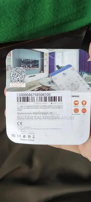 Universal Type C Learning Infrared Remote Control for Multiple Devices