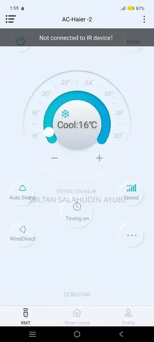 Universal Type C Learning Infrared Remote Control for Multiple Devices