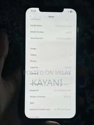 iPhone 12 pro max Factory unlock