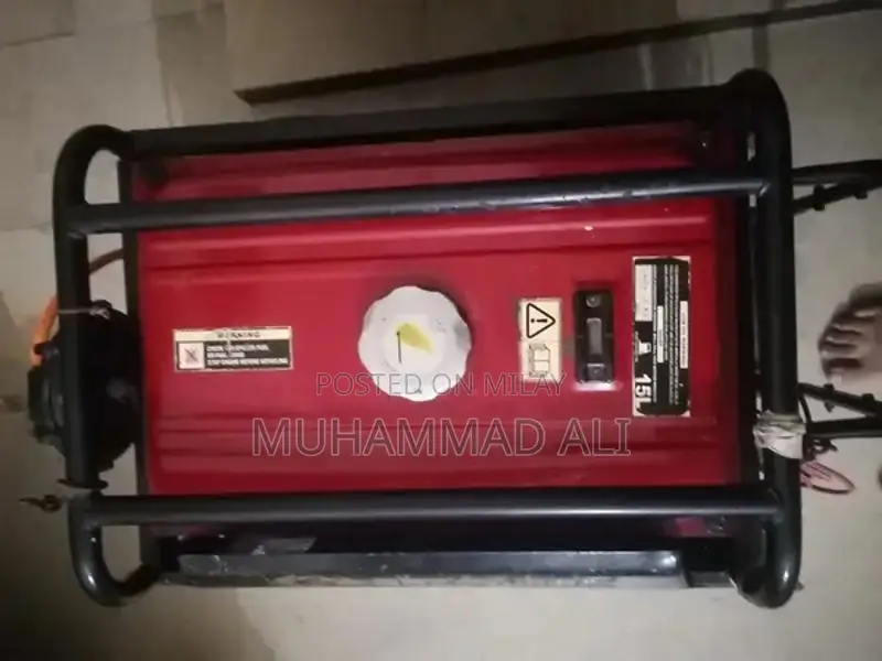 Greepas 3.5 kV Portable Generator - Self-Start Gas Powered