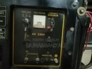 Greepas 3.5 kV Portable Generator - Self-Start Gas Powered