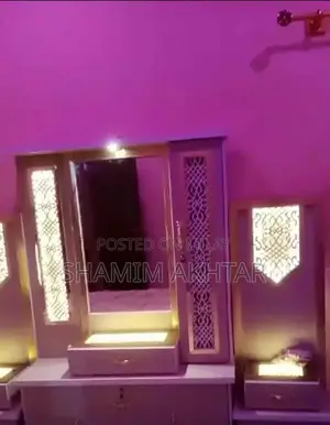 10-Piece Bedroom Furniture Set with Illuminated Features