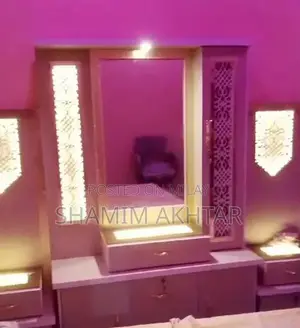 10-Piece Bedroom Furniture Set with Illuminated Features