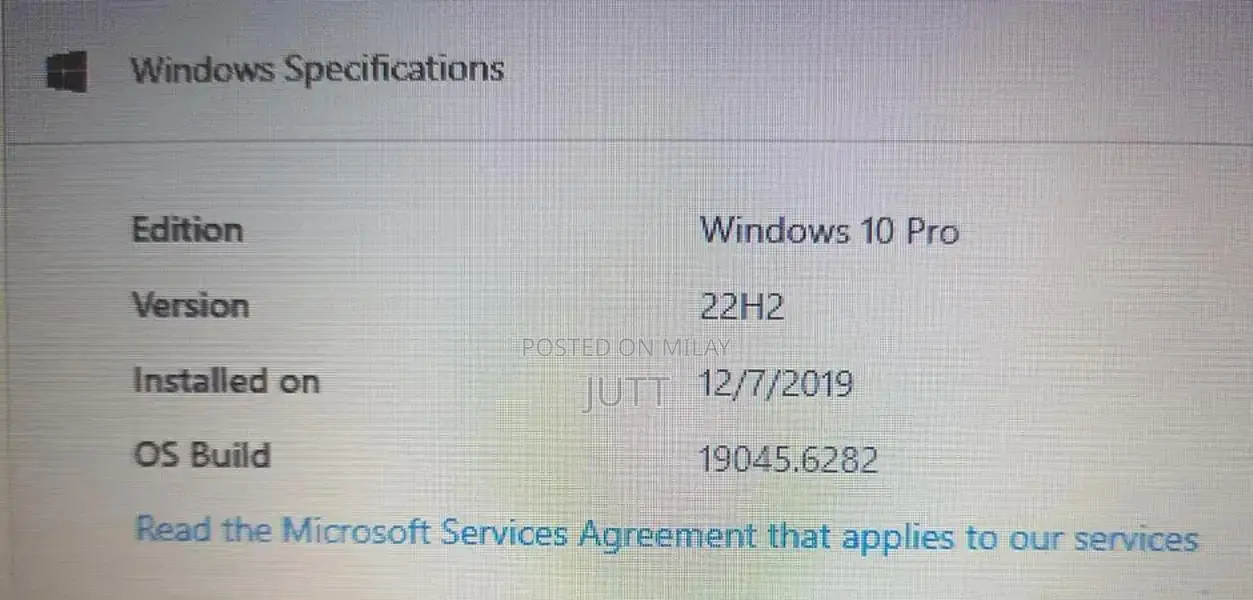 Intel Core i3 Laptop - Windows 10 Pro, 4GB RAM, 500GB Storage