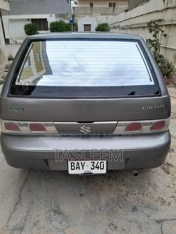 Suzuki Cultus Euro 2 Metallic Sedan - Second Owner