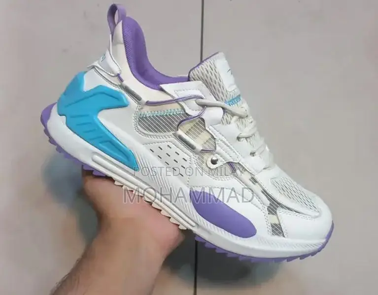 Urban Style Sneakers: White Base, Multi-Color Urban Kicks