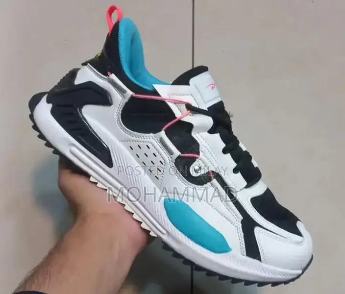 Urban Style Sneakers: White Base, Multi-Color Urban Kicks