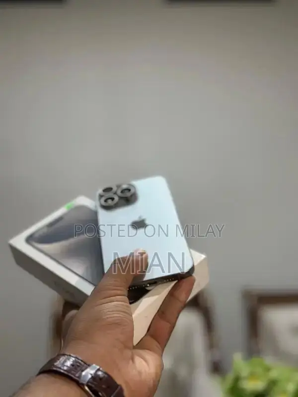 iphone 15 pro max waterpack 256 GB 86 Health with box 10by10