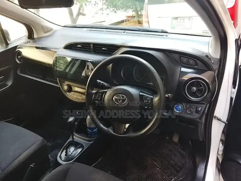 Toyota Vitz 2018 – Registered 2024 – White