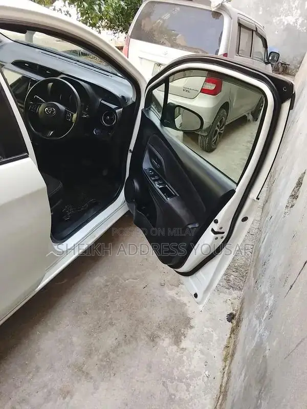 Toyota Vitz 2018 – Registered 2024 – White