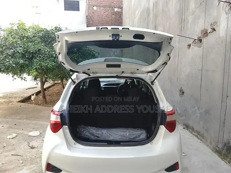Toyota Vitz 2018 – Registered 2024 – White