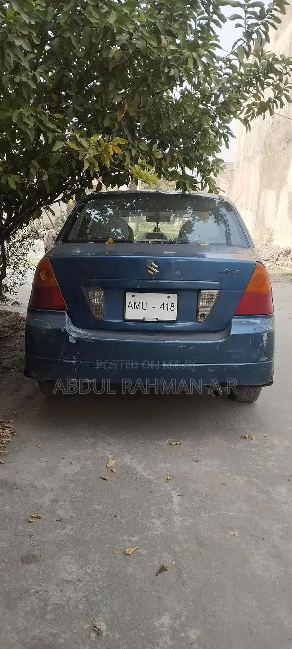 Suzuki Liana Silver Sedan with Air Conditioning and Music System