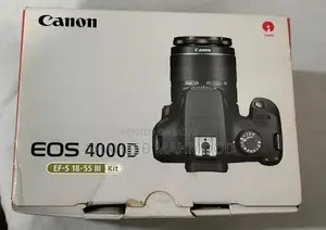 Photo - Canon EOS 4000D Digital Camera with EF-S 18-55mm Lens Kit