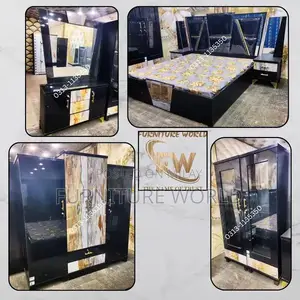 Modern Wedding Bedroom Furniture Set - 3 to 4 Pieces