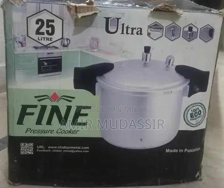 Large 25 Litre Eco-Friendly Pressure Cooker