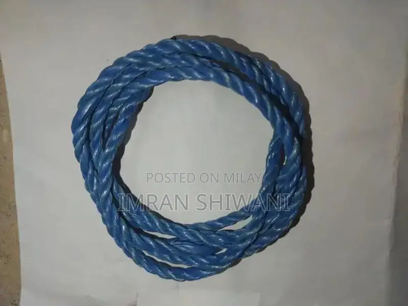 Multicolor PP Poly Tape Rope - Multiple Sizes